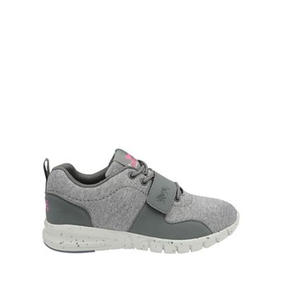 Grey and pink 'Novas' trainers